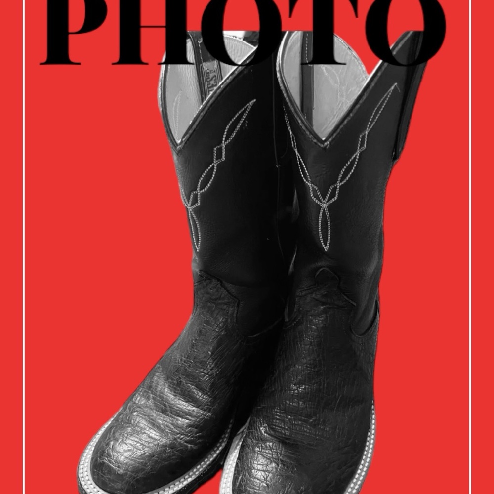 Women’s  Legacy Western Boot  black size 11 awesome condition